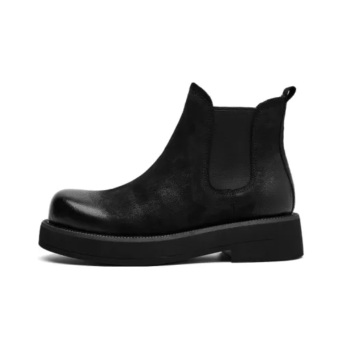 Oak Elephant Chelsea Boots Men's Black