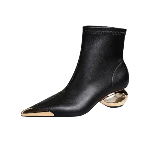 Bamiti As If Treading On Level Ground Ankle Boots 5CM Women's