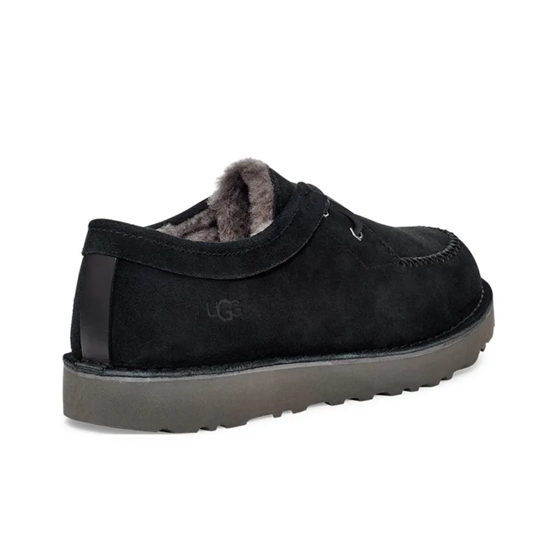 UGG Campout Lace Low Short Boots Black-3