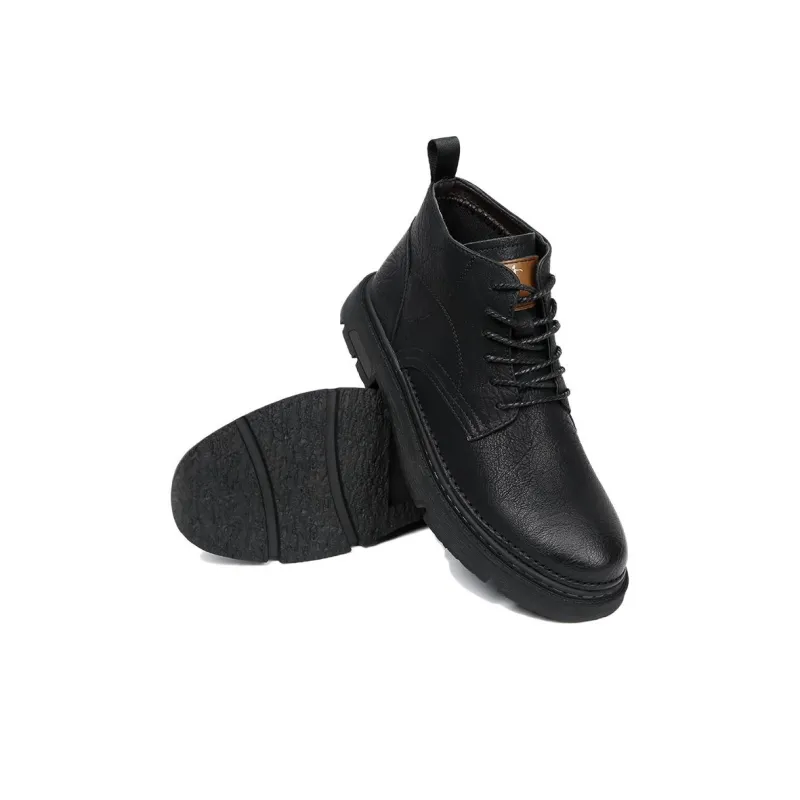 Wit Ankle Boots Men Black/Brown-2