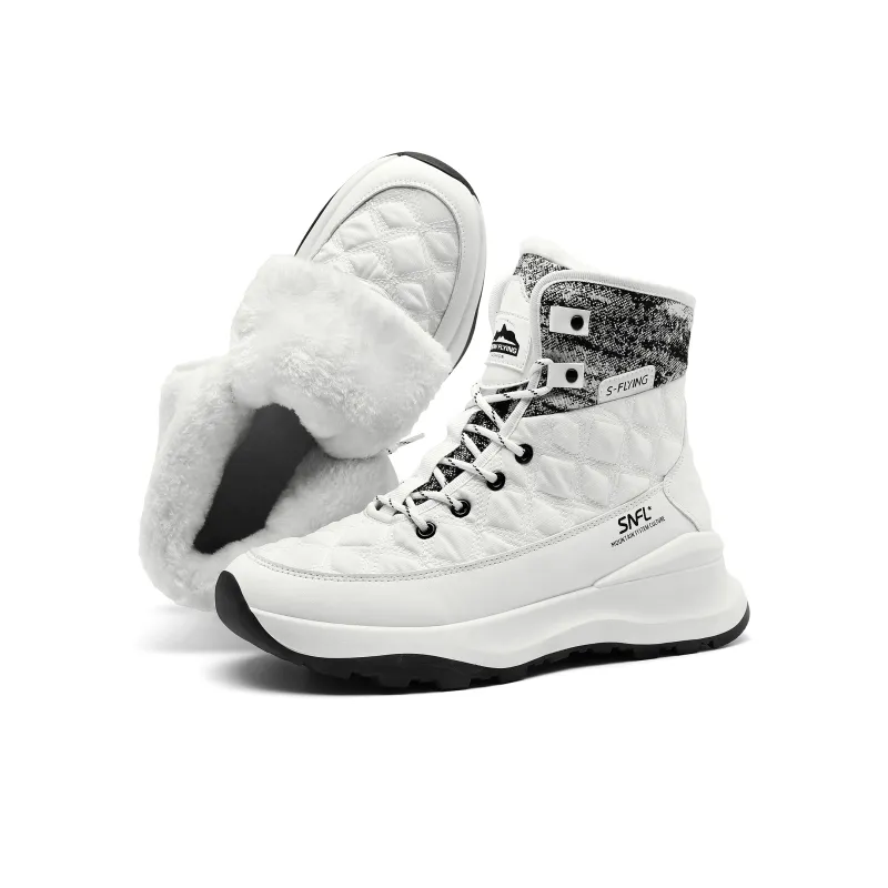 SNOW FLYING Short Snow Boots Unisex-12