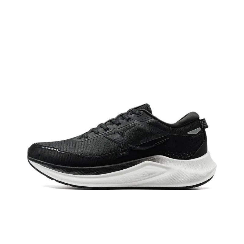 XTEP Tank Cheng 2.0 Slip Resistant Coverage Low Top Casual Running Shoes Men's Black-0