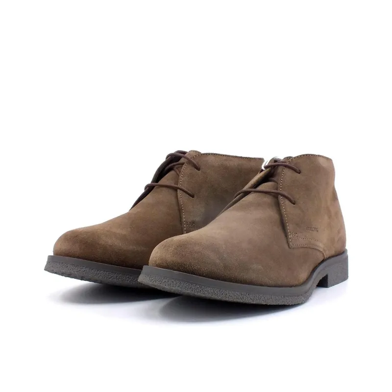 GEOX Claudio Ankle Boots Men's Chocolate-2