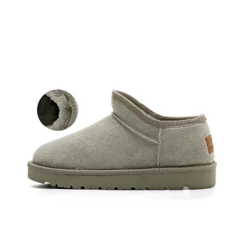 Warrior Warm Wear Resistant Slip Resistant Short Snow Boots Women's Green