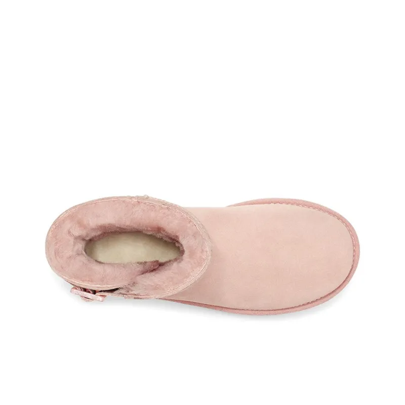 UGG Mini Bailey Fashion Buckle 'Light Pink' Women's-4