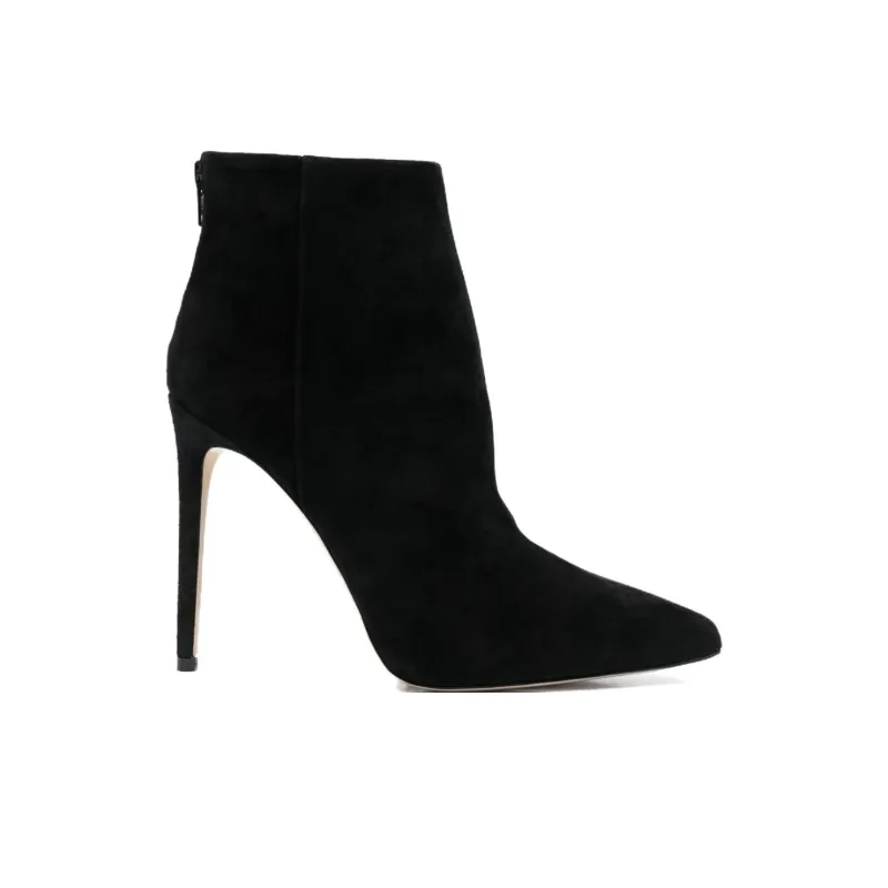 SCAROSSO X Brian Atwood Fabi Suede Ankle Boots Women's-1