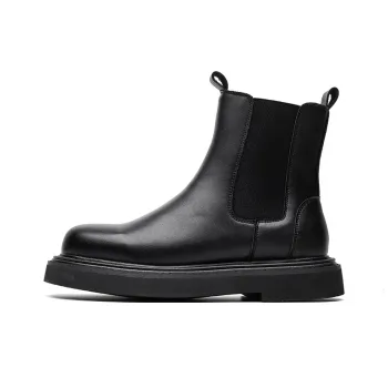 ZUWUDONG Crew Chelsea Boots Women's Black