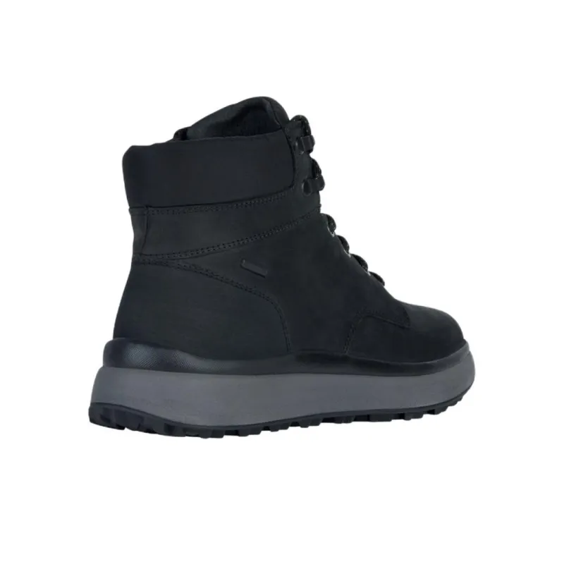 GEOX Granito + Grip Ab Wear-Resistant Slip-Resistant Short Outdoor Boots Men's Black-3