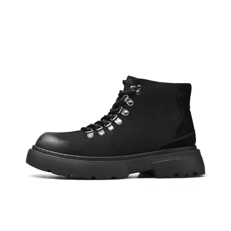 Season Ram Outdoor Boots Men Black/Yellow-0