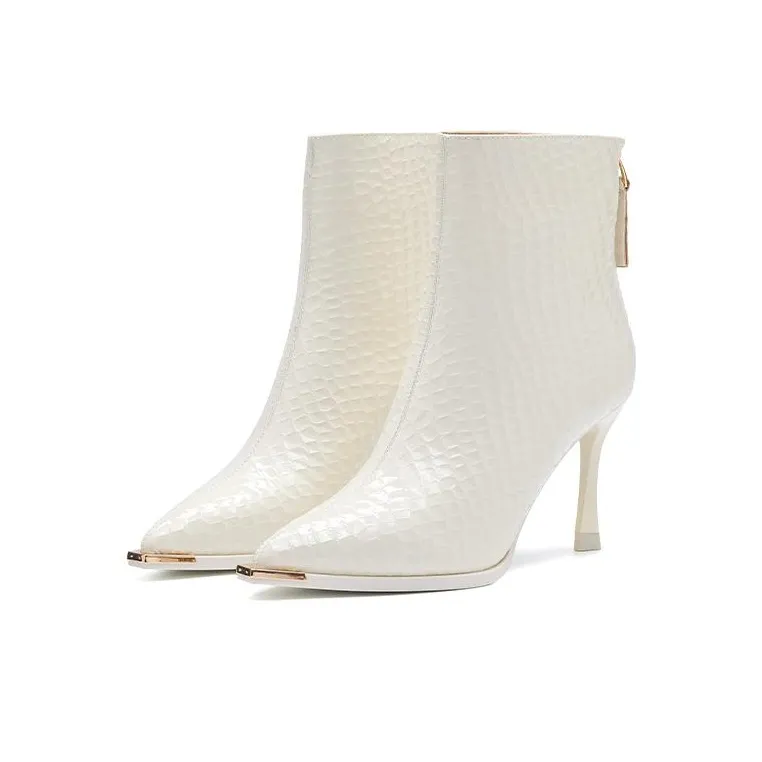 15 MINS Ankle Boots 8.5cm Women's-6