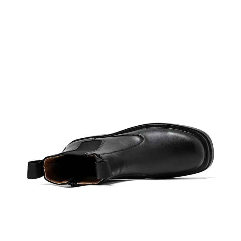 Cachiotti KAQIAODI Knee High Chelsea Boots Men's Black-3