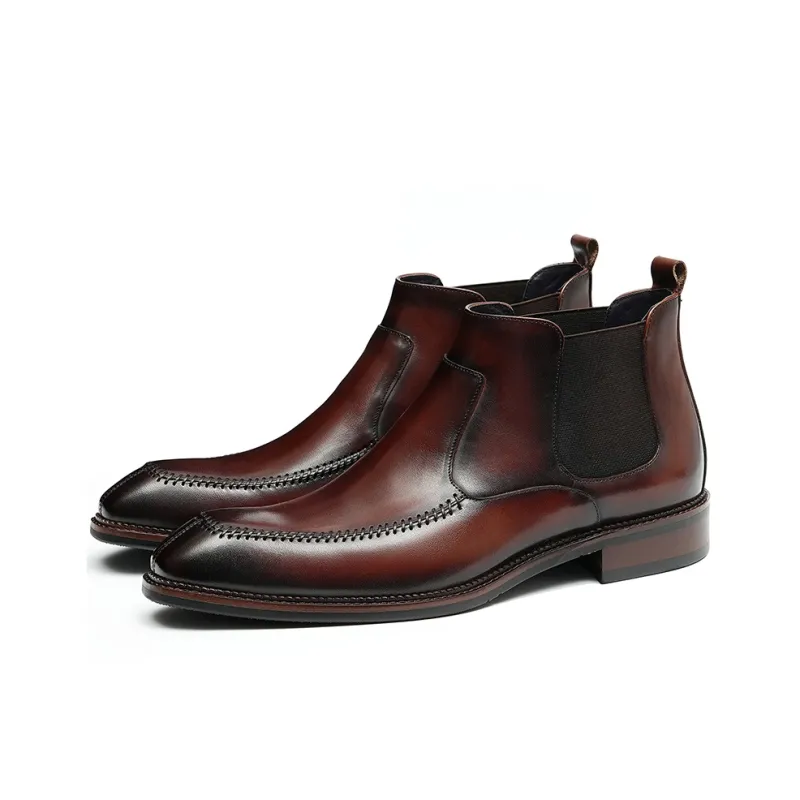 ASTON M.JAZZ Men's Boots Short Chelsea Boots Men's-2
