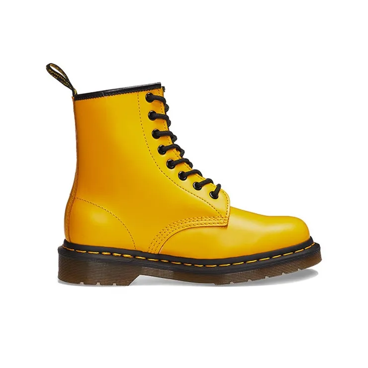 Dr.Martens 1460 Colorful Series 8 Martin Boots Couple Style Yellow-1