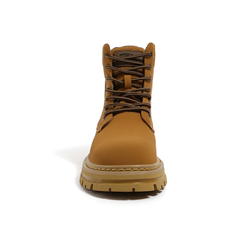 HUANQIU Martin Boots Women's Ginger Yellow-2