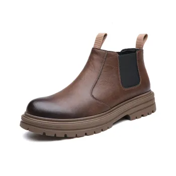 Mr. Thorn Tree Ankle Length Chelsea Boots Men's Brown