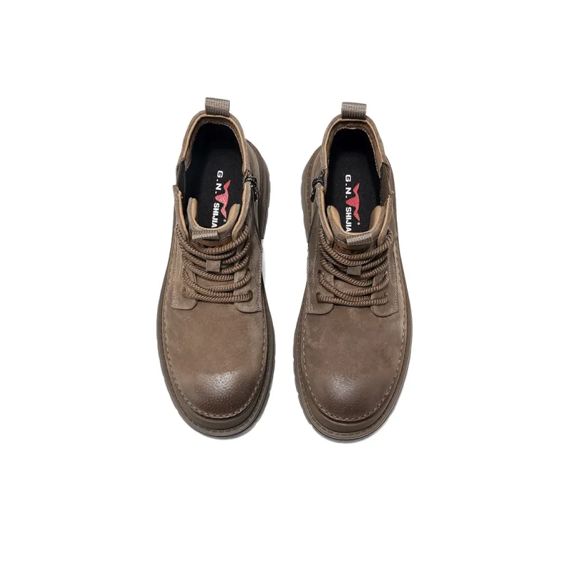 G.N.SHIJIA Short Martin Boot Men's-3