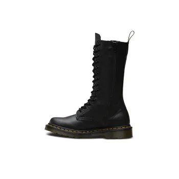Dr.Martens 1B99 Leather Mid Calf Boot 'Black Virginia' Women's