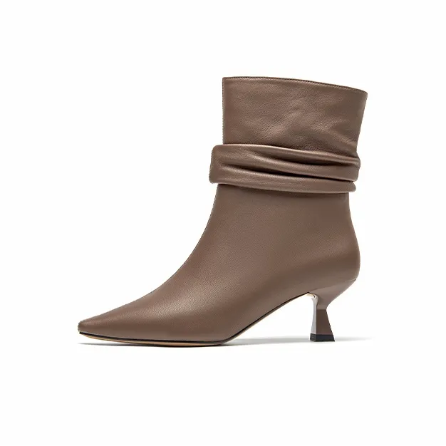AITA Ankle Boots Women's Khaki/Black-0