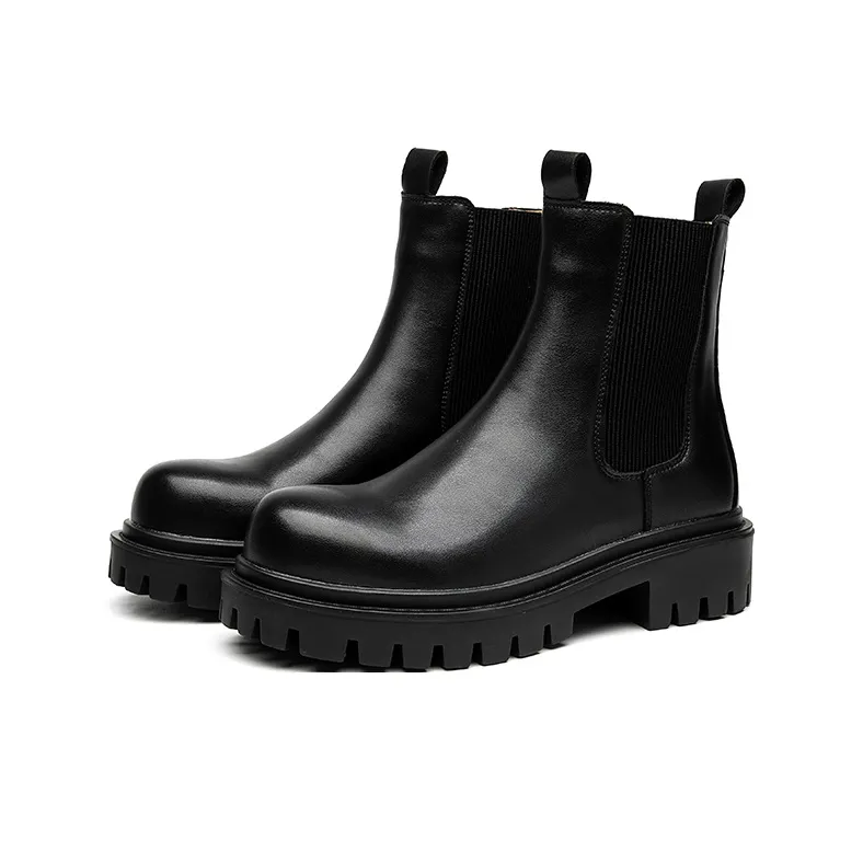 Cachiotti Crew Chelsea Boots Men's Black-1