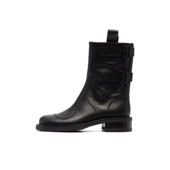 BUTTERO Elba Leather Mid calf Boots