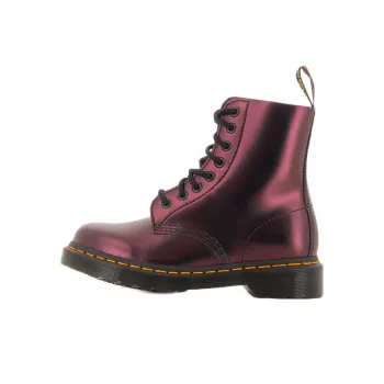 Dr.Martens 1460 Pascal Chroma Metallic Leather Boots 'Cherry Red'