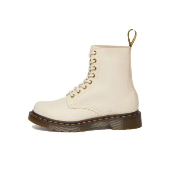 Dr.Martens 1460 Pascal Virginia Leather Boots 'Parchment Beige' Women's
