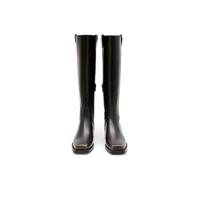 Staccato Wandering Polka Knee high Boots 4.5cm Women's-14