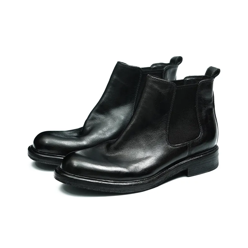 ASTON M.JAZZ Short Chelsea Boots Men's-2