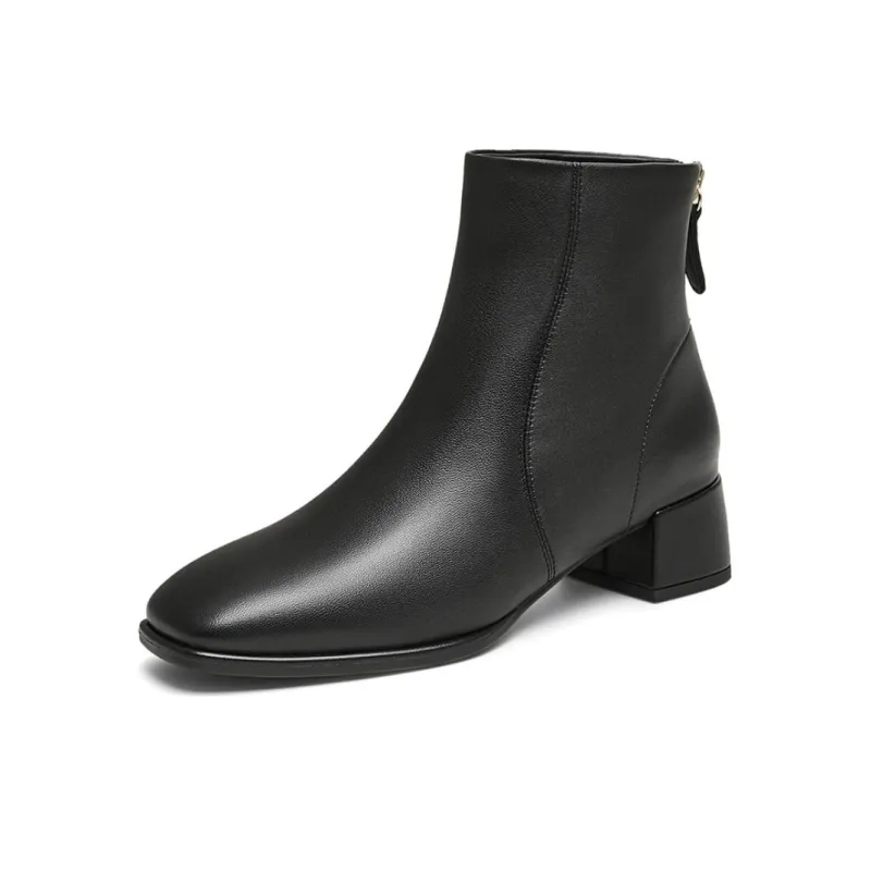 TATA Ankle Boots Women's Coffee, Gray-5