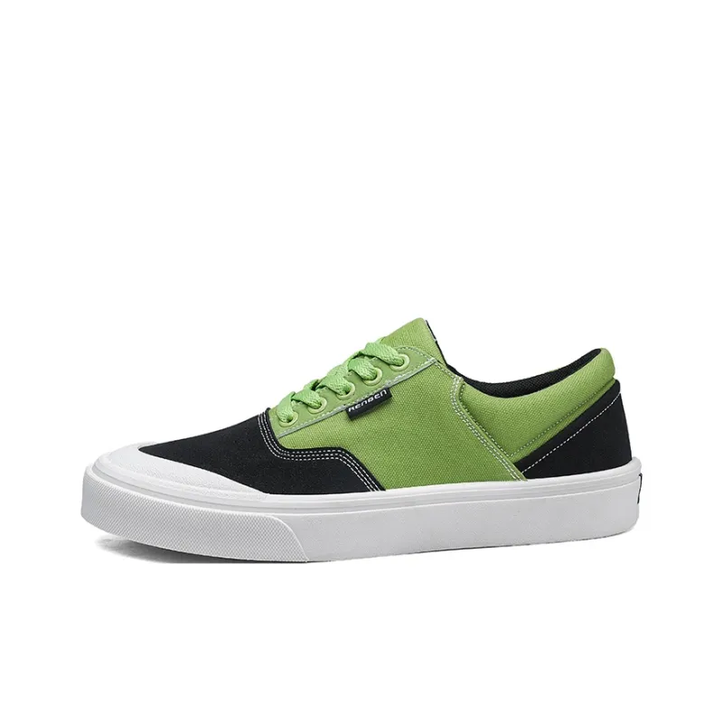 RENBEN Breathable Lightweight Coverage Low Top Canvas Shoes Unisex-12