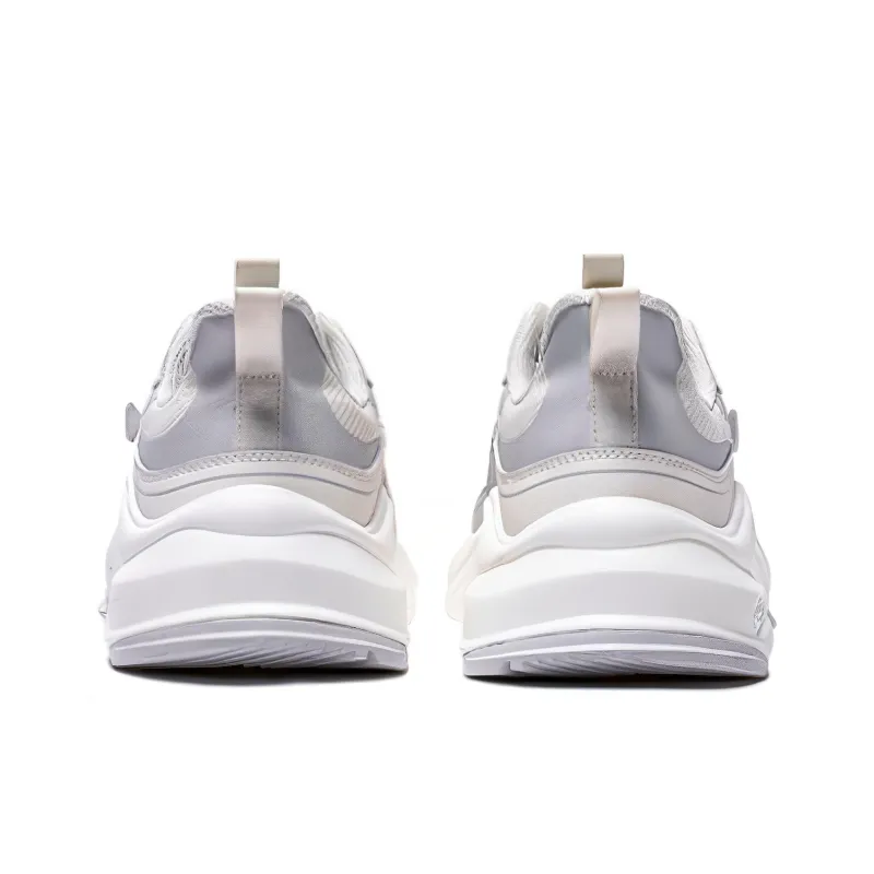 Erke Bullets Low-Top Running Shoes Men's White Gray-3