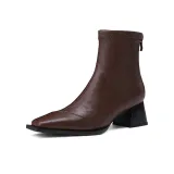 Brown Fleece-Lined