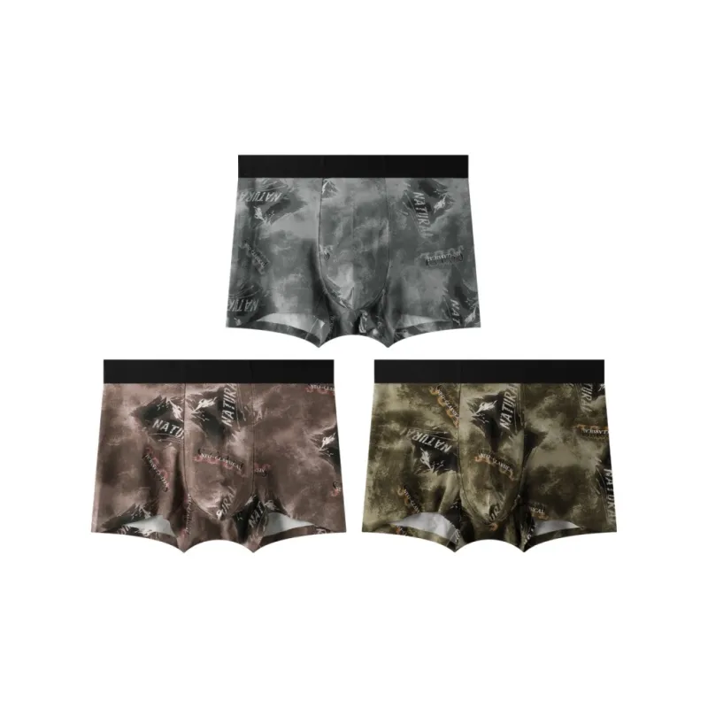 Qiao Ni Tong Underpants Men's 3 Pack-8