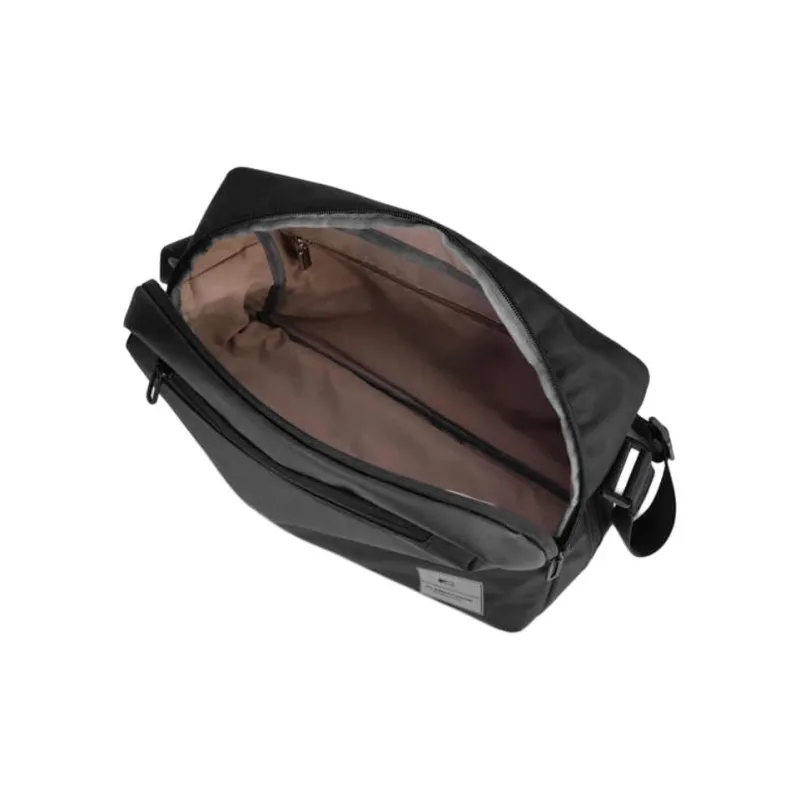 FX CREATIONS Oxford Crossbody Bag Shoulder Bag Unisex Black-4
