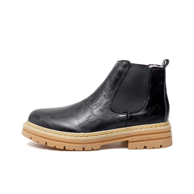 Bull charm Chelsea Boots Men Brown/Gray/Black/Brown With Cotton/Gray With Cotton/Black Padded-30
