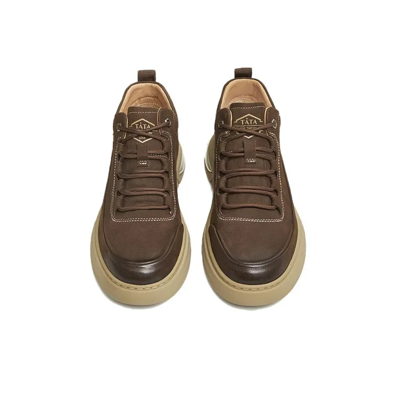 TATA Ankle Boots Men Solid Color-9