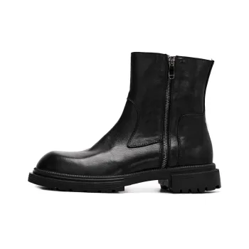 Voguhomme Ankle Boots 4cm Men's