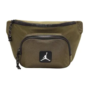 Jordan Polyester One Shoulder Crossbody Fanny Pack Unisex Olive
