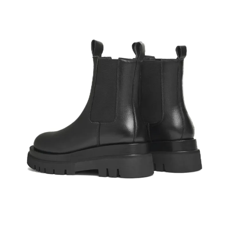 TATA Chelsea Boots Women's Solid Color-6