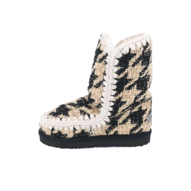 K.D.KENAZ Warm Slip Resistant Short Snow Boots Women's Black-0