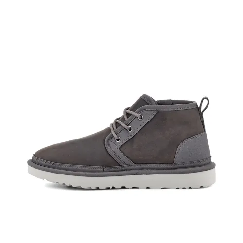 UGG Neumel Zip Fleece Lined Gray