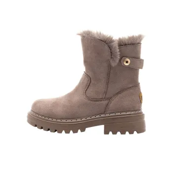 Warrior Abrasion Resistant Cushioning 14cm Snow Boots Women's Camel
