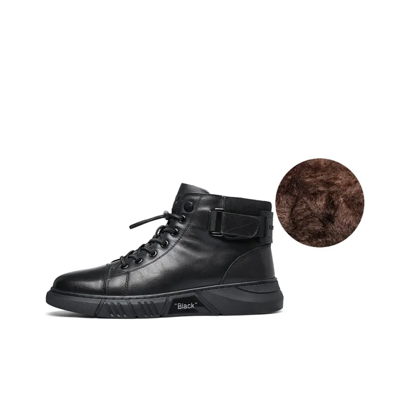 Playboy Playboy Ankle Boots Men's Black-6