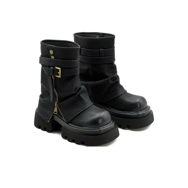 Little Sue Ankle Boots Women's Black/Coffee-14