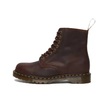 Dr.Martens 1460 Pascal Waxed Full Grain Leather Lace Up Boots 'Chestnut '