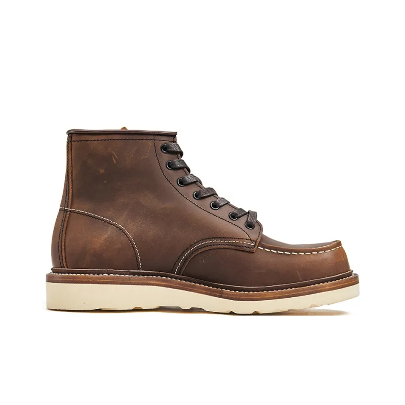 Tired Child Functional Goodyear Series Ankle Boots Unisex Brown-1