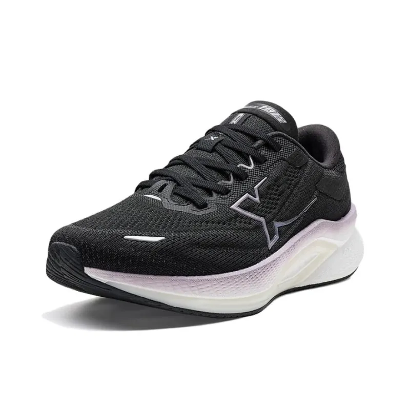 XTEP Tank Cheng 2.0 Anti Slip Wear Resistant Low Top Casual Running Shoes Women's Black-1