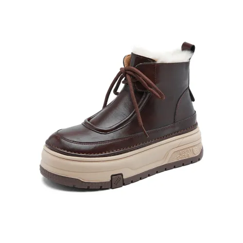 Shoe Cabinet Floral Language Ankle Boots 5 Cm Women's
