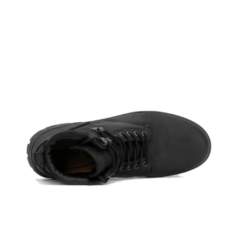 Ecco Short Ankle Boots Men's Black-3