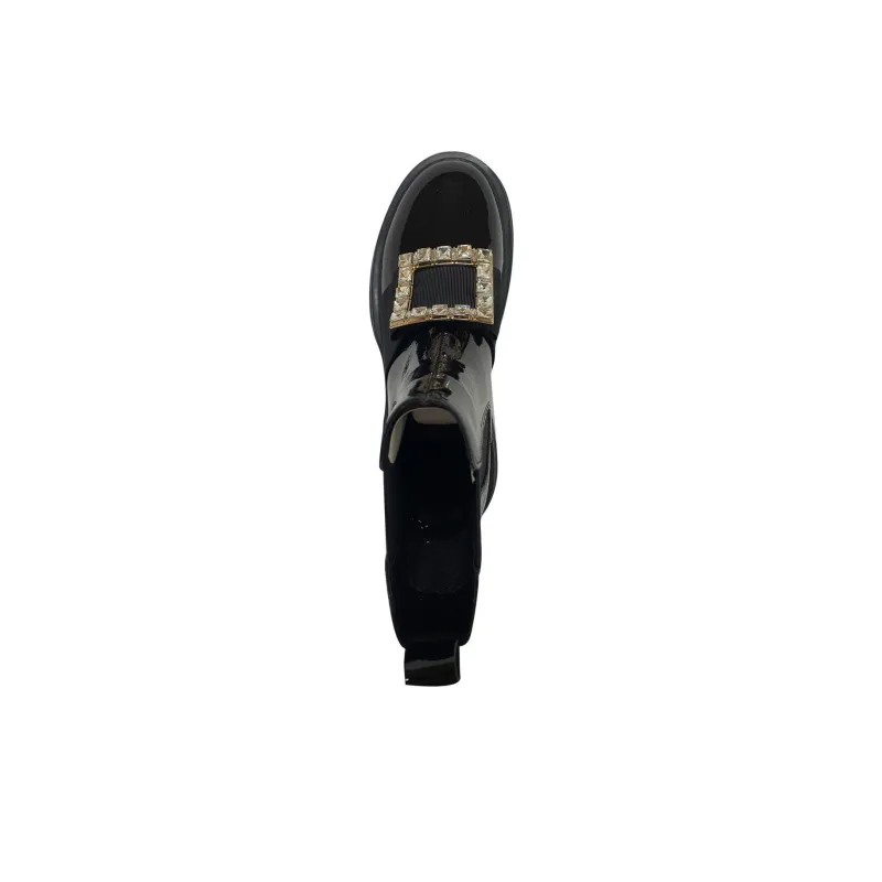 JOSINY Short Chelsea Boots Women's Black-3